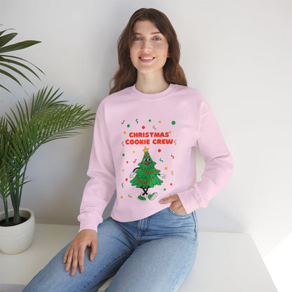 Copy of Christmas Cookie Crew Sweatshirt, Holiday Fashion, Festive Apparel, Cozy Crew, Gift for Bakers, Winter Wear