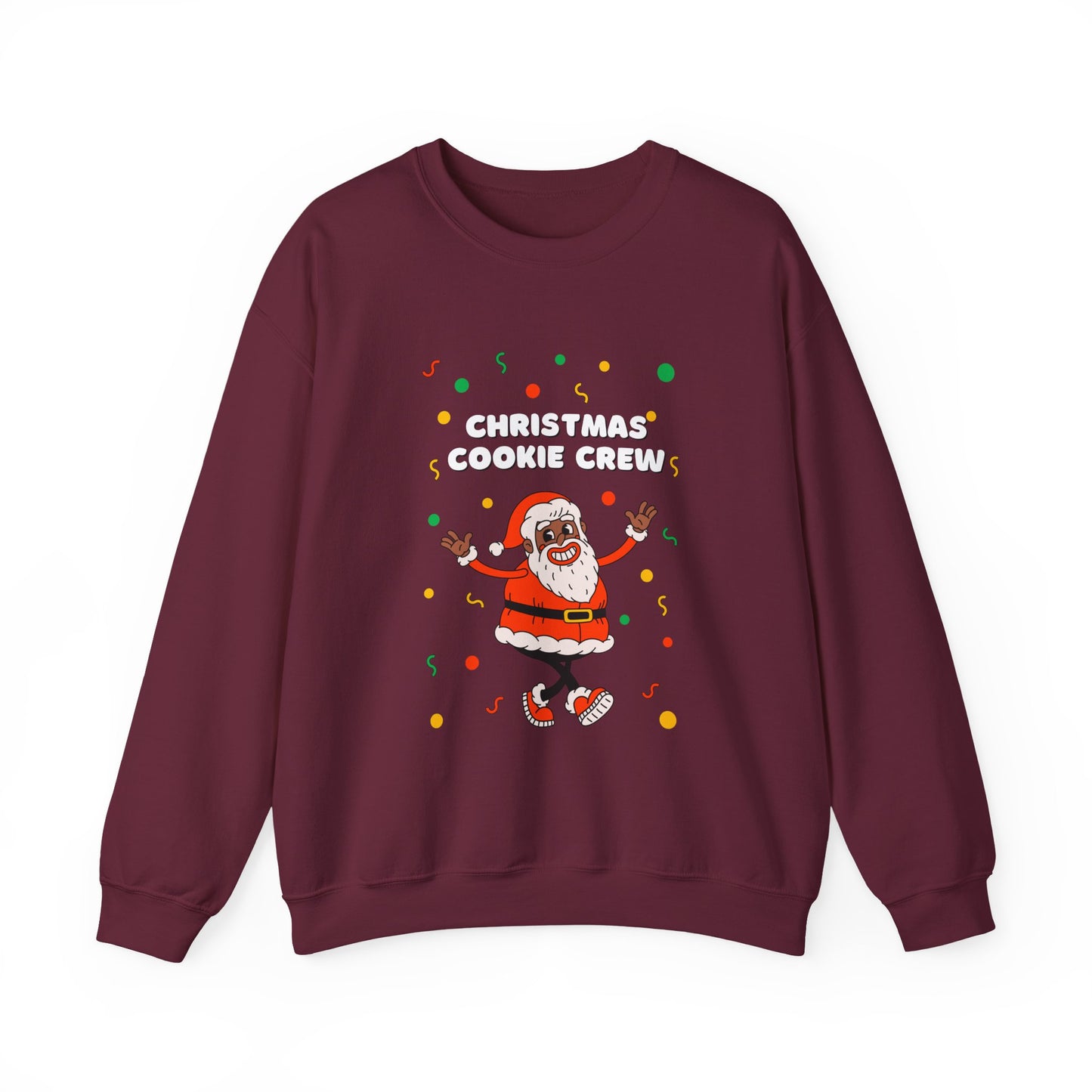 Christmas Cookie Crew Sweatshirt, Holiday Fashion, Festive Apparel, Cozy Crew, Gift for Bakers, Winter Wear