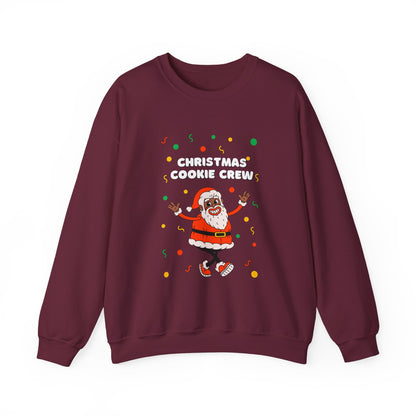 Christmas Cookie Crew Sweatshirt, Holiday Fashion, Festive Apparel, Cozy Crew, Gift for Bakers, Winter Wear