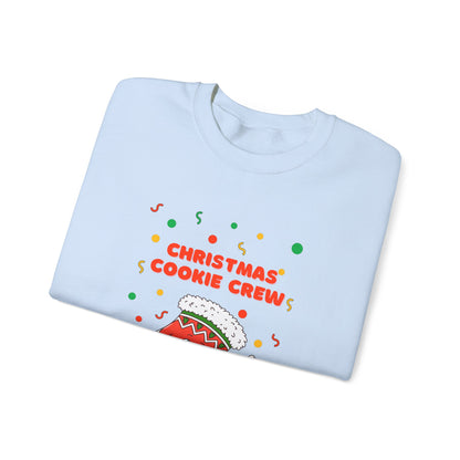 Copy of Christmas Cookie Crew Sweatshirt, Holiday Fashion, Festive Apparel, Cozy Crew, Gift for Bakers, Winter Wear