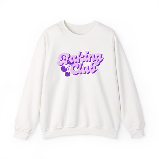 Baking Club Sweatshirt - Cherry Design