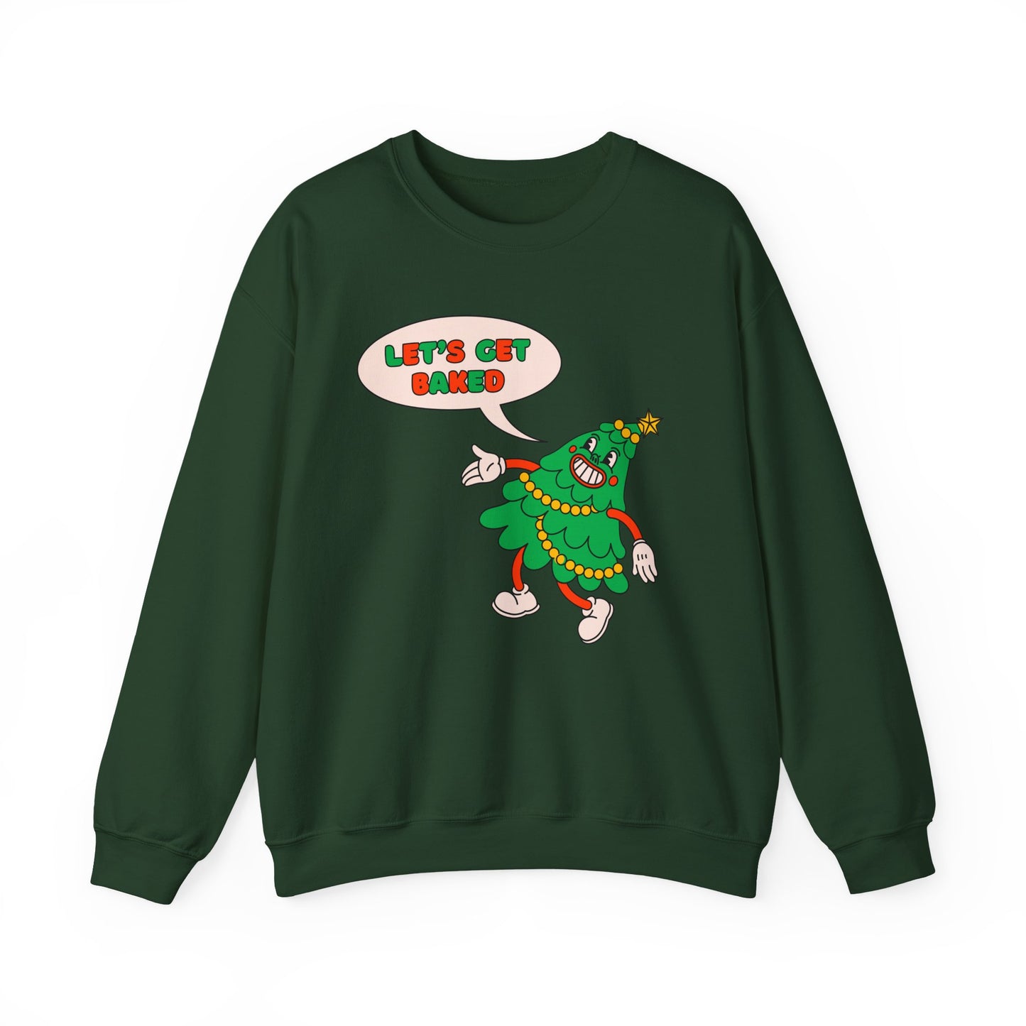 Christmas Baking Sweatshirt - Retro funny design