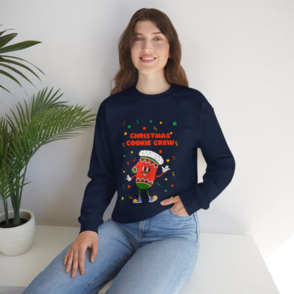 Copy of Christmas Cookie Crew Sweatshirt, Holiday Fashion, Festive Apparel, Cozy Crew, Gift for Bakers, Winter Wear