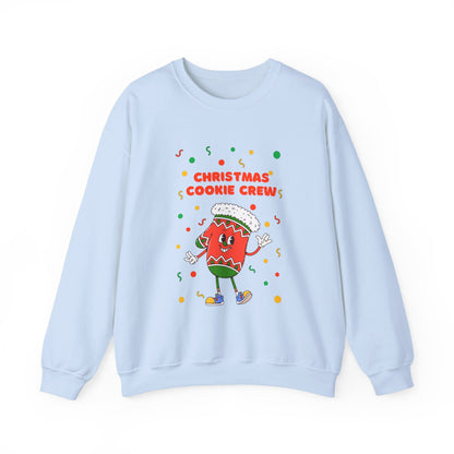 Copy of Christmas Cookie Crew Sweatshirt, Holiday Fashion, Festive Apparel, Cozy Crew, Gift for Bakers, Winter Wear