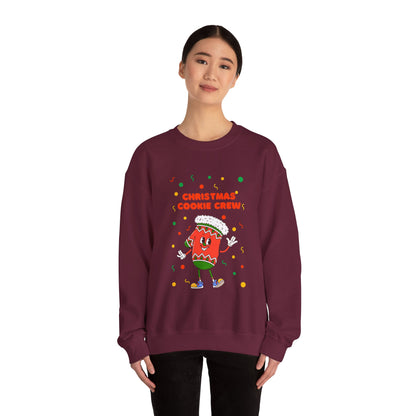 Copy of Christmas Cookie Crew Sweatshirt, Holiday Fashion, Festive Apparel, Cozy Crew, Gift for Bakers, Winter Wear