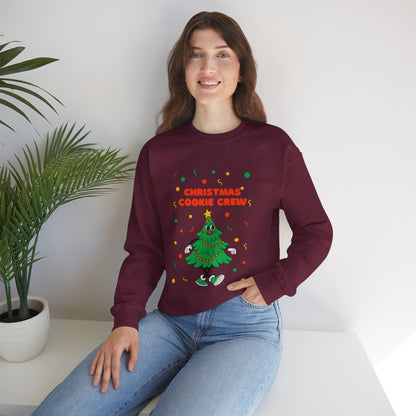 Copy of Christmas Cookie Crew Sweatshirt, Holiday Fashion, Festive Apparel, Cozy Crew, Gift for Bakers, Winter Wear