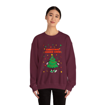 Copy of Christmas Cookie Crew Sweatshirt, Holiday Fashion, Festive Apparel, Cozy Crew, Gift for Bakers, Winter Wear