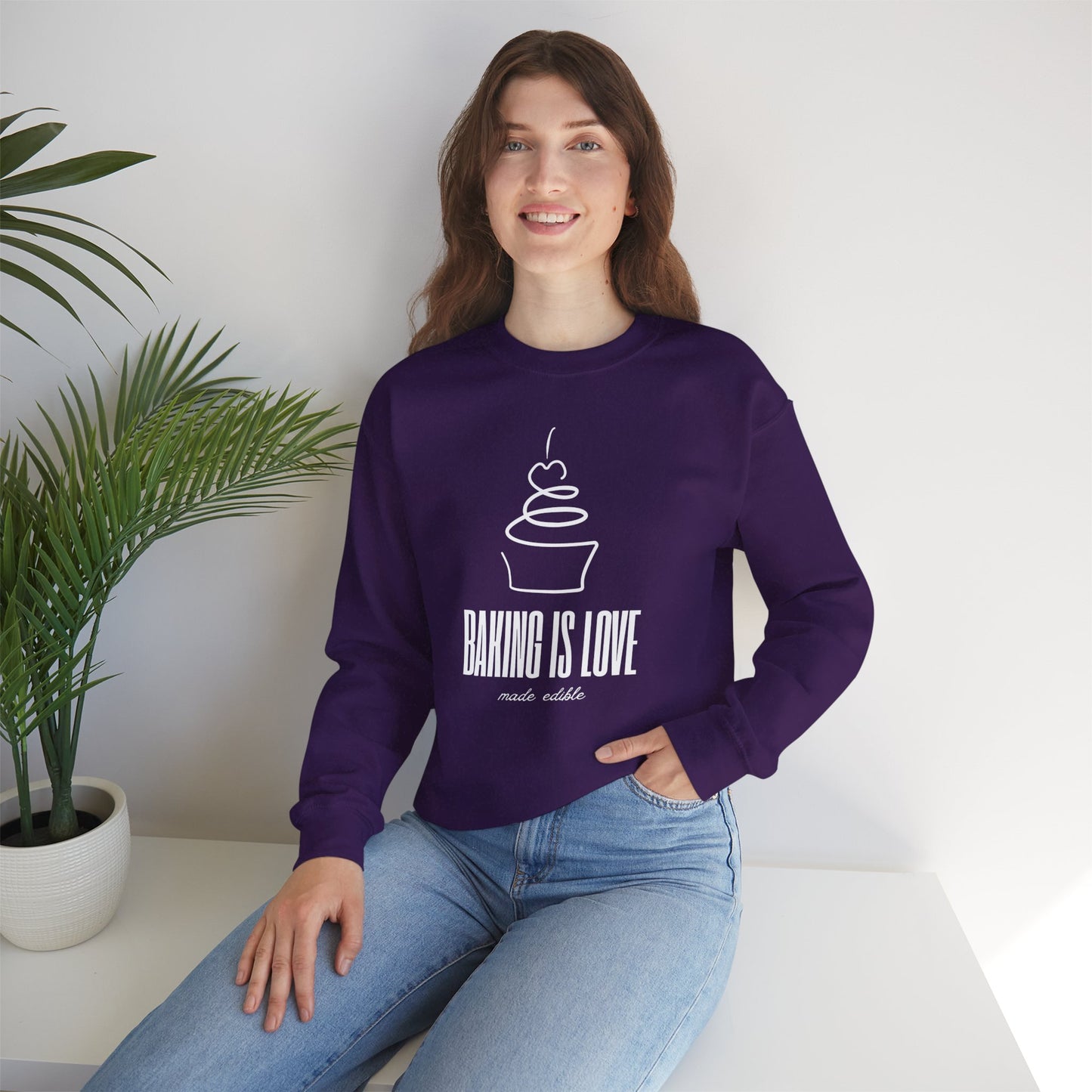 Baking is Love Made Edible Sweatshirt