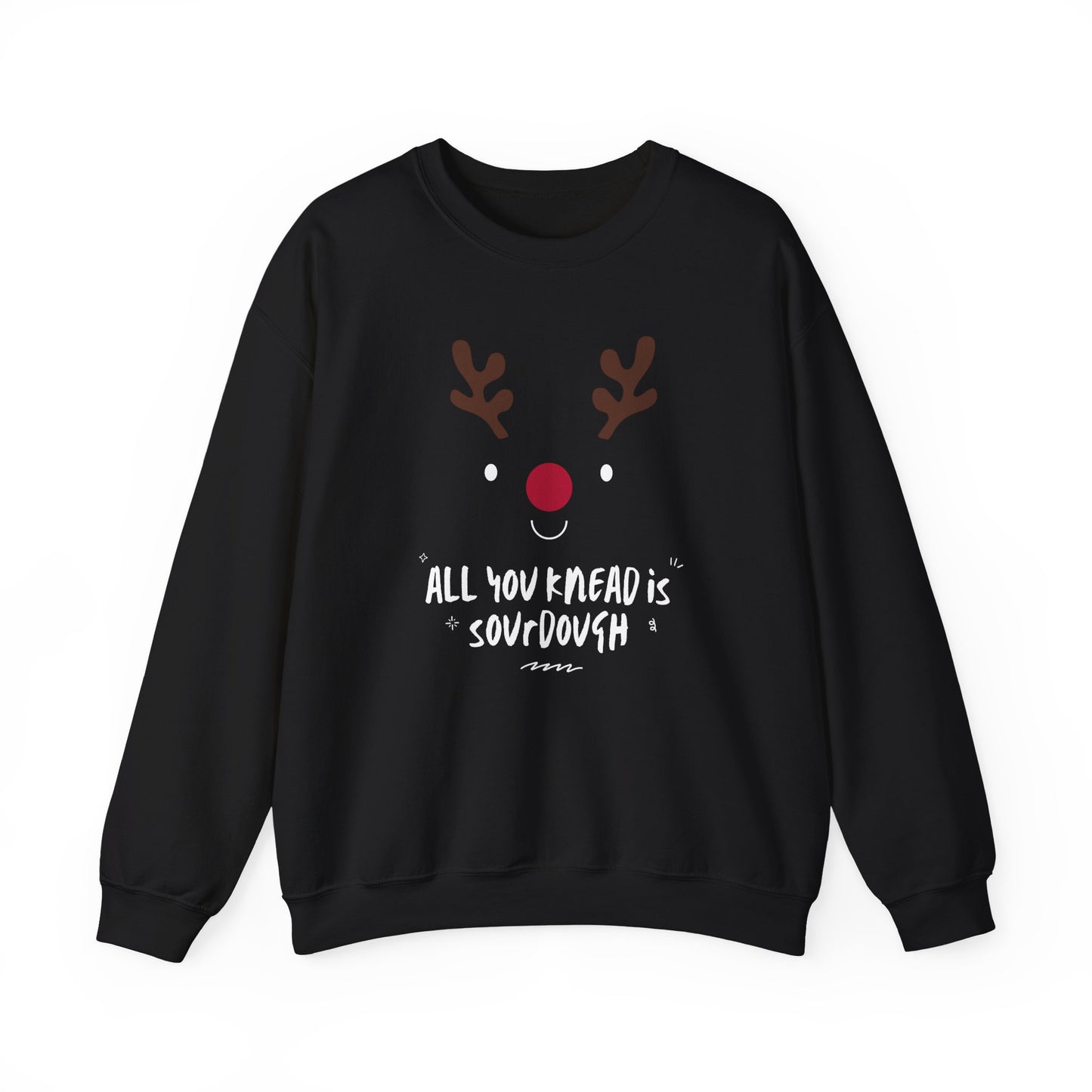 "All You Knead is Sourdough" Christmas Sweatshirt