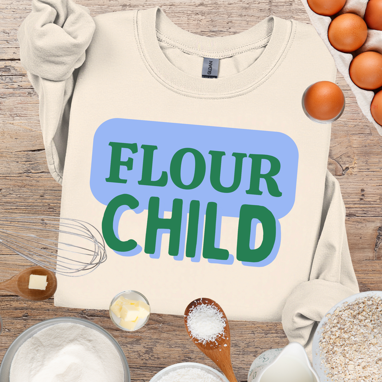 Flour Child Baking Sweatshirt