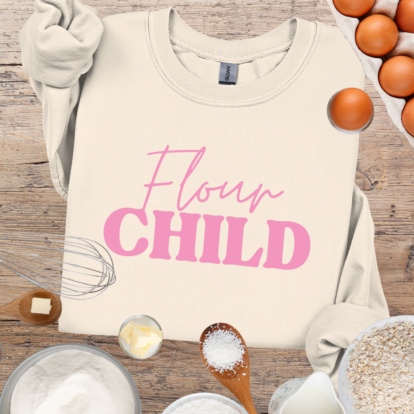 Flour Child Baking Sweatshirt