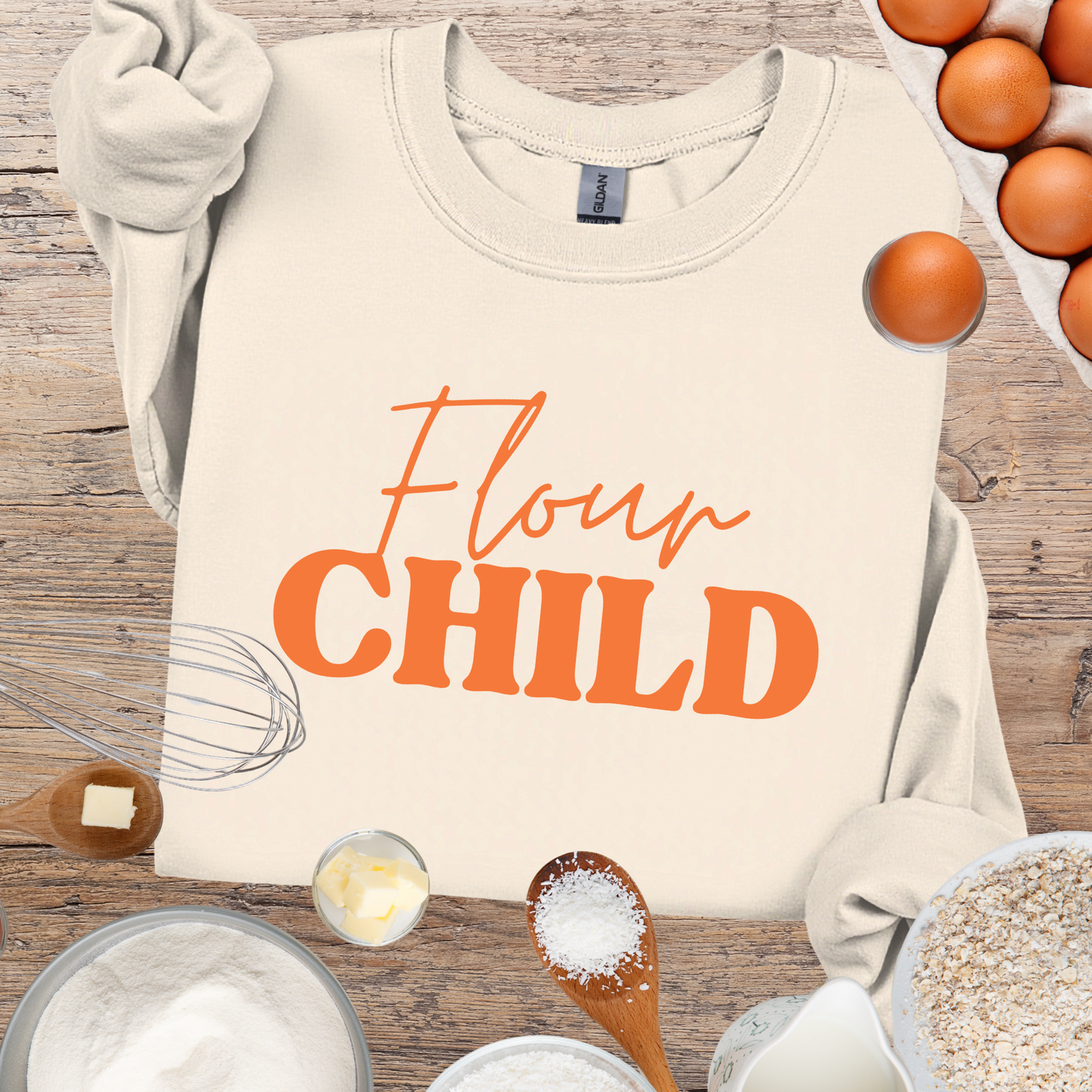 Flour Child Baking Sweatshirt
