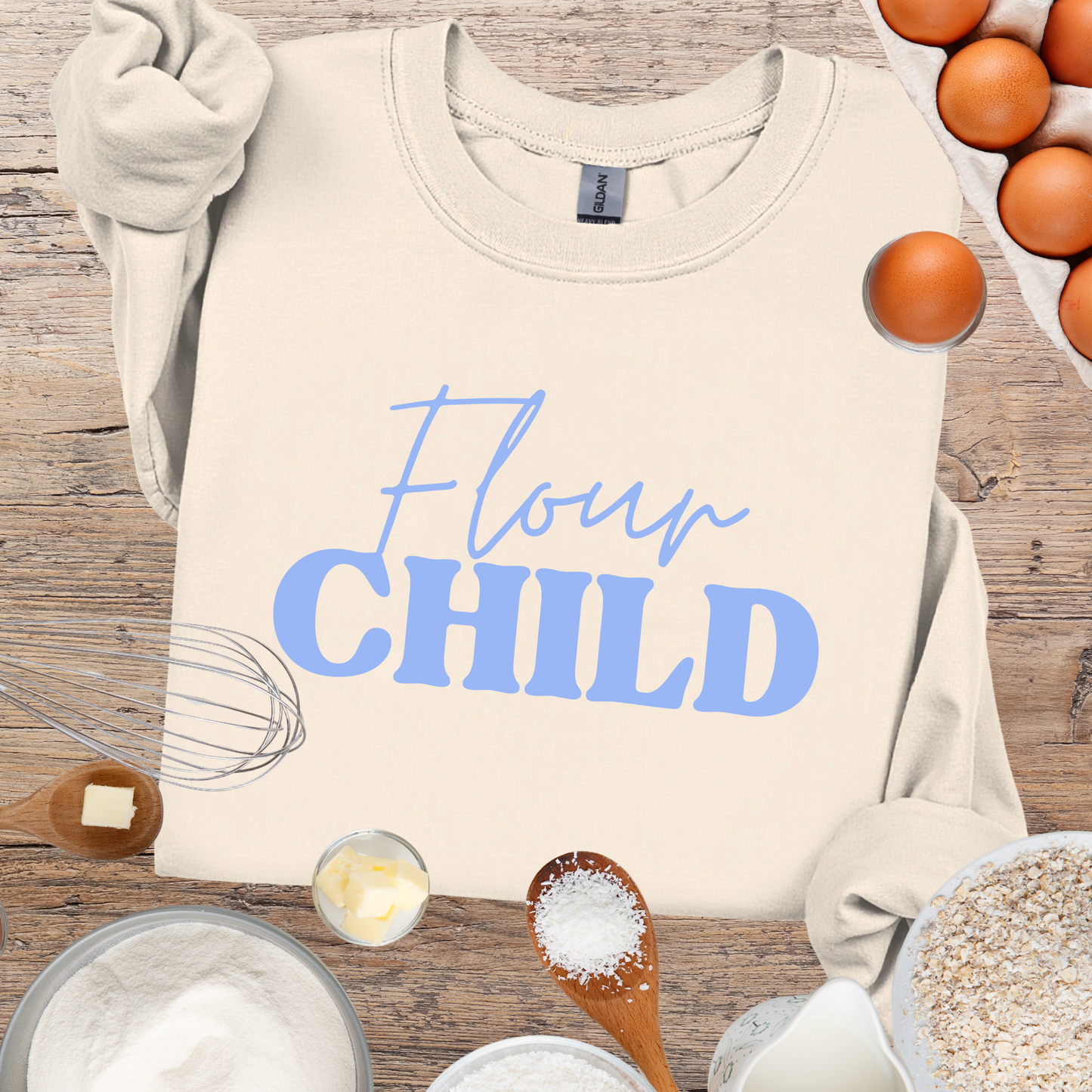 Flour Child Baking Sweatshirt