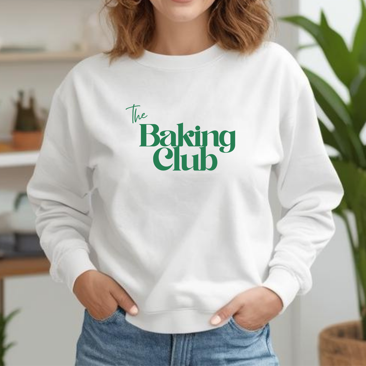 The Baking Club Sweatshirt - Simple Retro Color