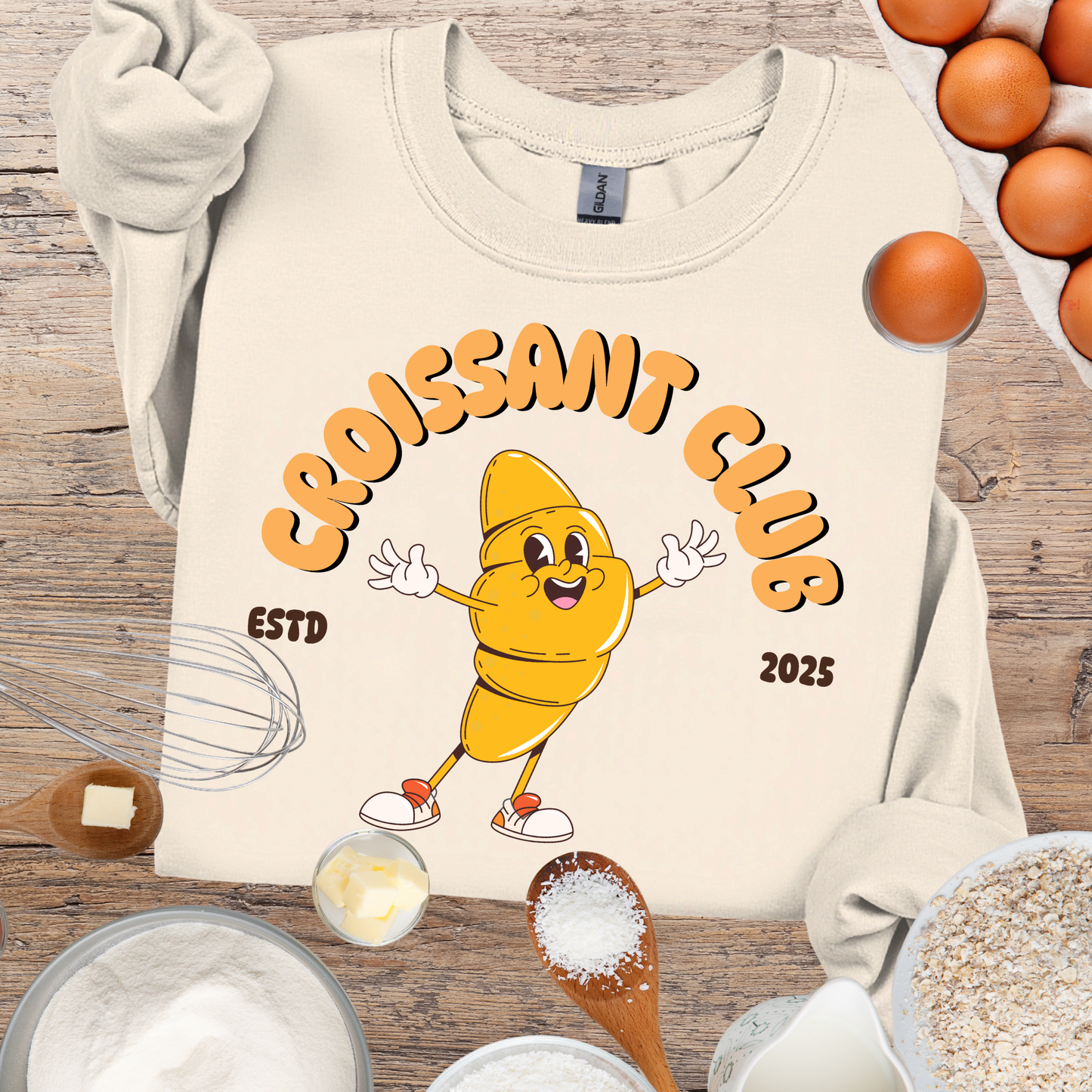 Croissant Club Sweatshirt
