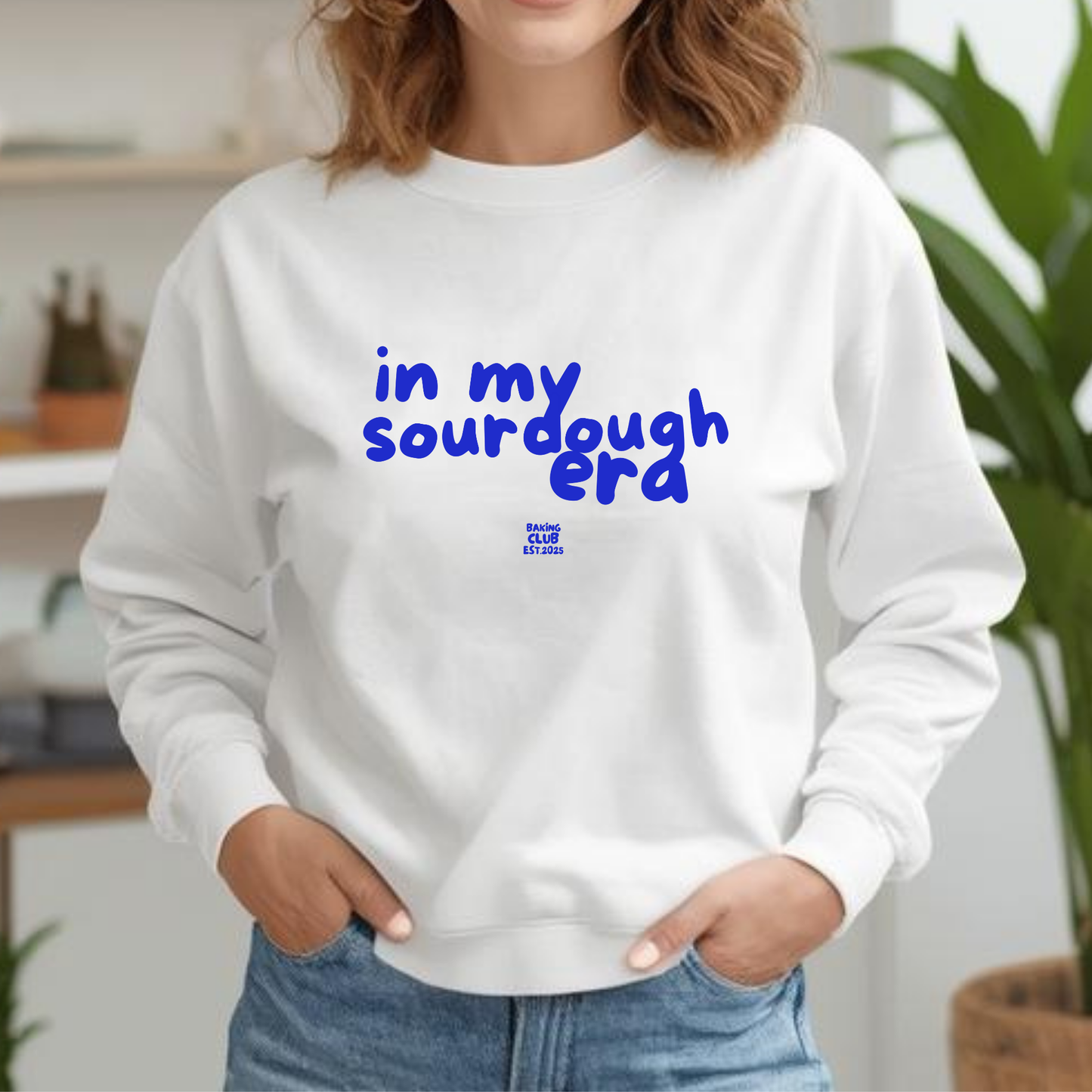 "In My Sourdough Era" sweatshirt
