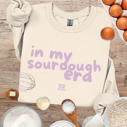 "In My Sourdough Era" sweatshirt