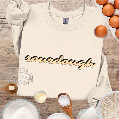 Sourdough Sweatshirt - Simple Retro Design