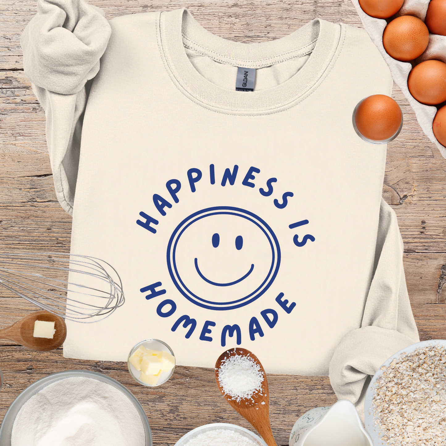 'Happiness is Homemade' - Sweatshirt