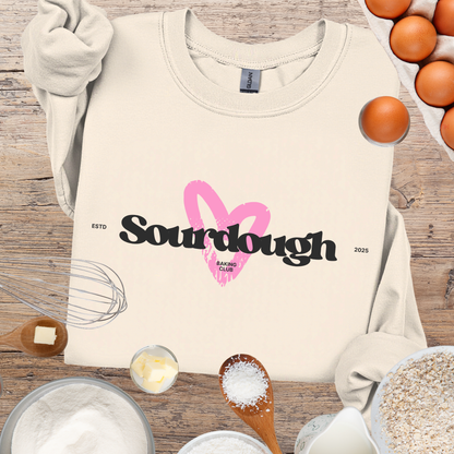 Sourdough with "heart" Sweatshirt