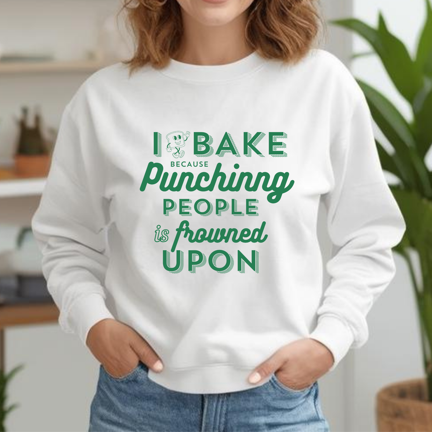 Funny Baking Pun Sweatshirt