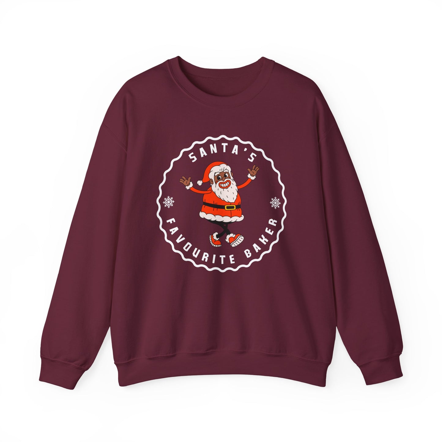 "Santa's favourite baker" Christmas Sweatshirt