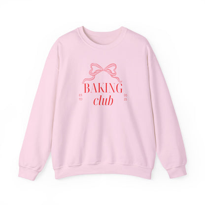 Baking Club Sweatshirt - Coquette Bow