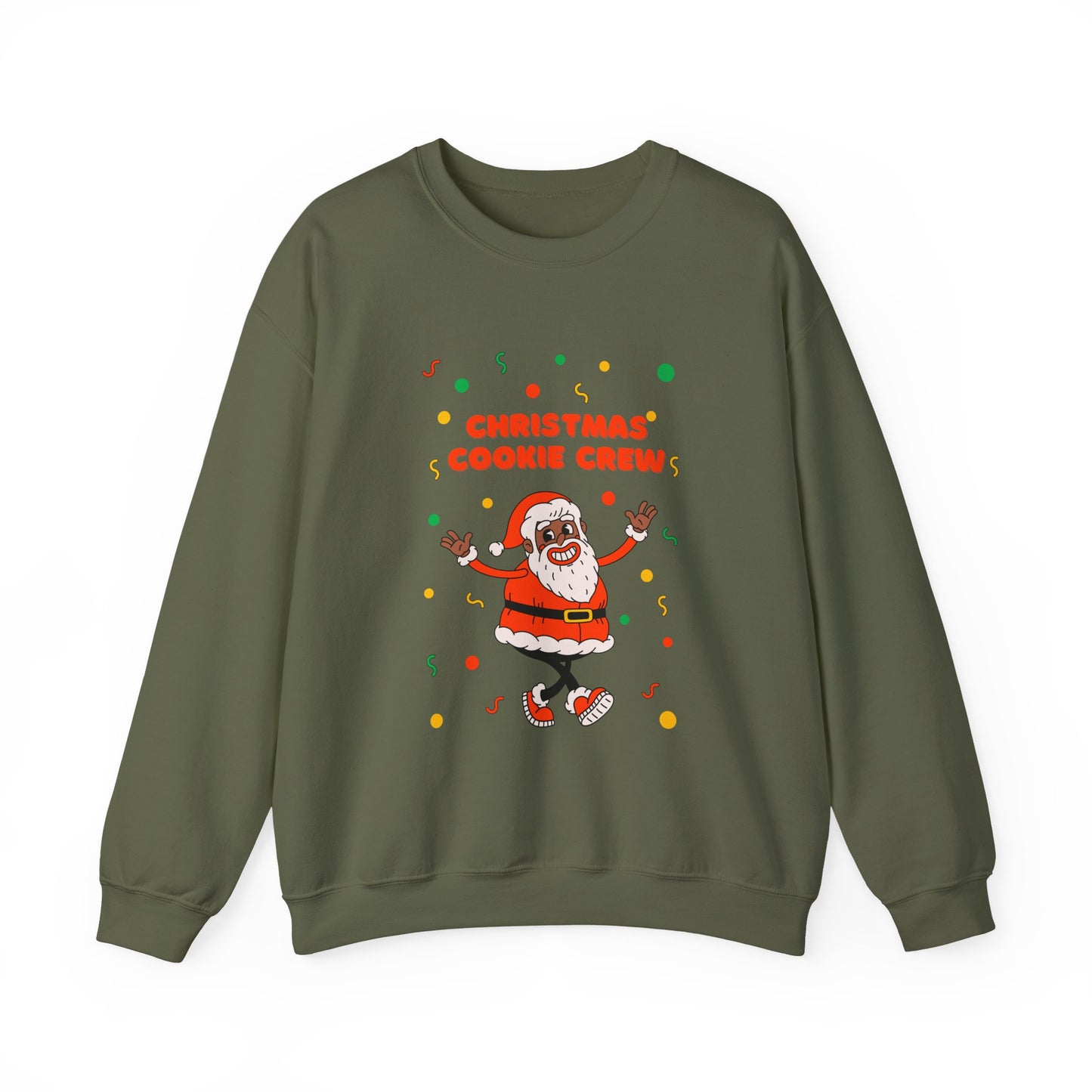 Copy of Christmas Cookie Crew Sweatshirt, Holiday Fashion, Festive Apparel, Cozy Crew, Gift for Bakers, Winter Wear