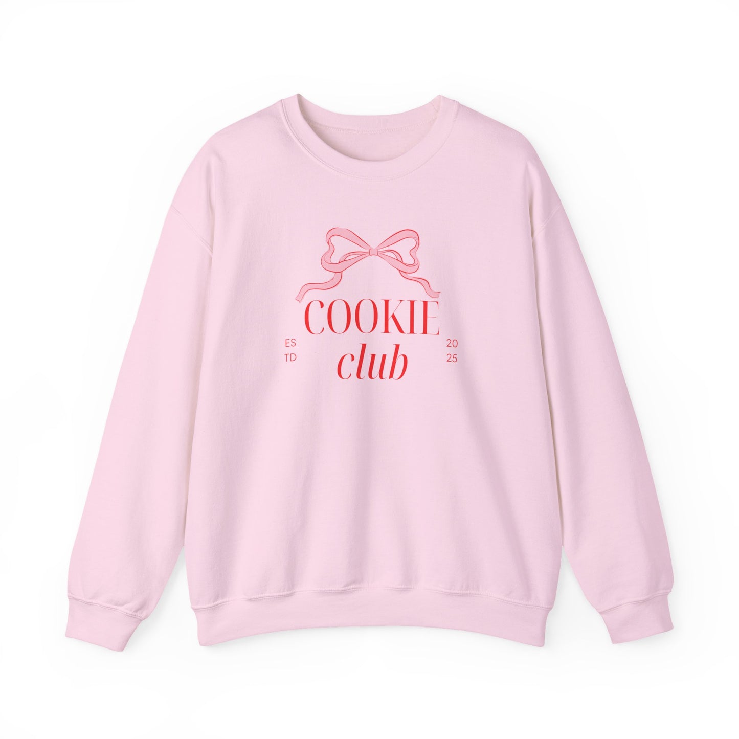 Cookie Club Sweatshirt - Coquette Bow