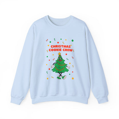 Copy of Christmas Cookie Crew Sweatshirt, Holiday Fashion, Festive Apparel, Cozy Crew, Gift for Bakers, Winter Wear