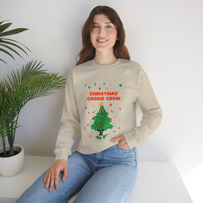 Copy of Christmas Cookie Crew Sweatshirt, Holiday Fashion, Festive Apparel, Cozy Crew, Gift for Bakers, Winter Wear