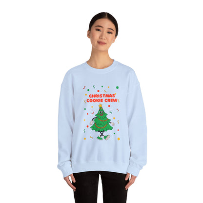 Copy of Christmas Cookie Crew Sweatshirt, Holiday Fashion, Festive Apparel, Cozy Crew, Gift for Bakers, Winter Wear