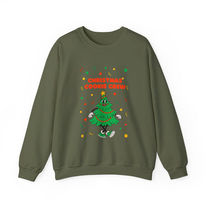 Copy of Christmas Cookie Crew Sweatshirt, Holiday Fashion, Festive Apparel, Cozy Crew, Gift for Bakers, Winter Wear