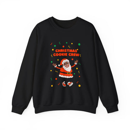 Christmas Cookie Crew Sweatshirt, Holiday Fashion, Festive Apparel, Cozy Crew, Gift for Bakers, Winter Wear