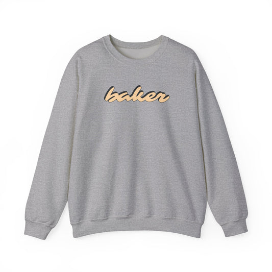 Baker Sweatshirt - Simple Retro Design