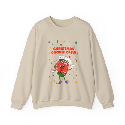 Copy of Christmas Cookie Crew Sweatshirt, Holiday Fashion, Festive Apparel, Cozy Crew, Gift for Bakers, Winter Wear