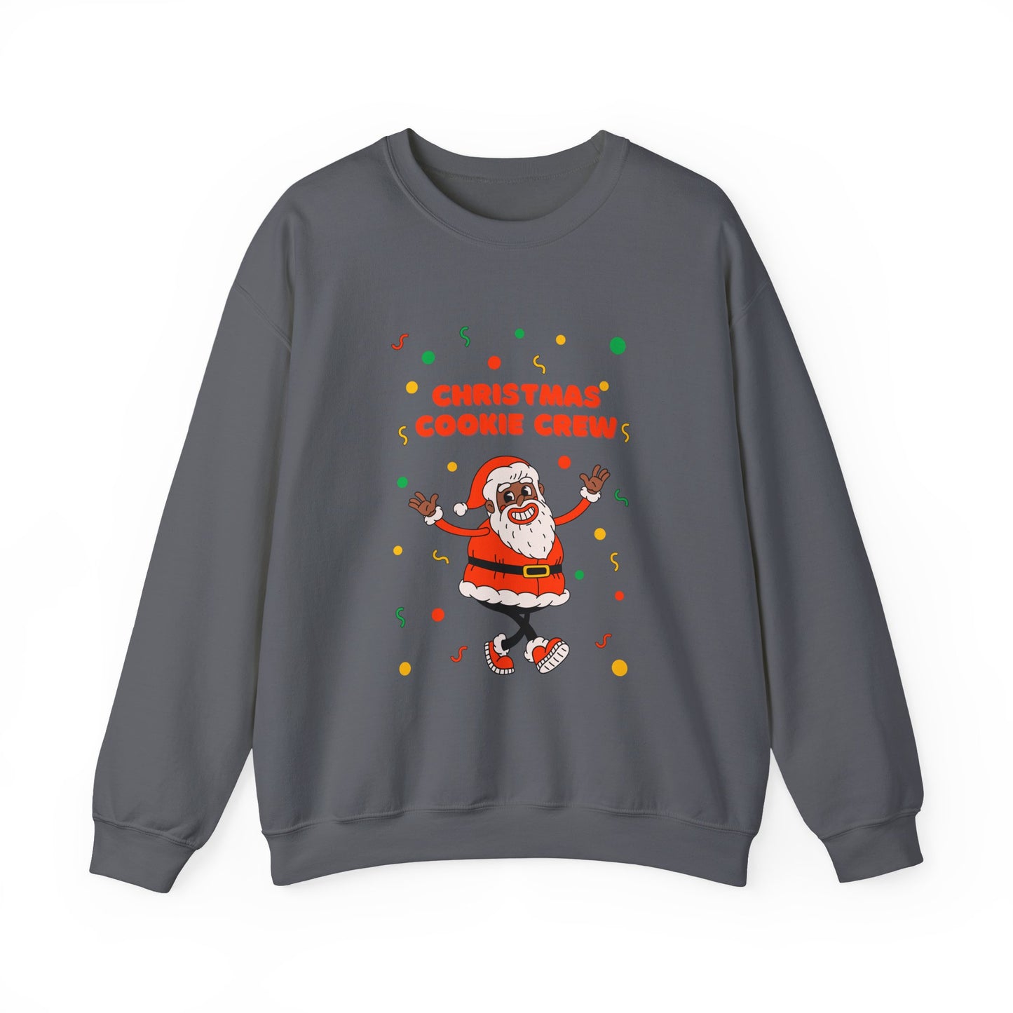 Christmas Cookie Crew Sweatshirt, Holiday Fashion, Festive Apparel, Cozy Crew, Gift for Bakers, Winter Wear