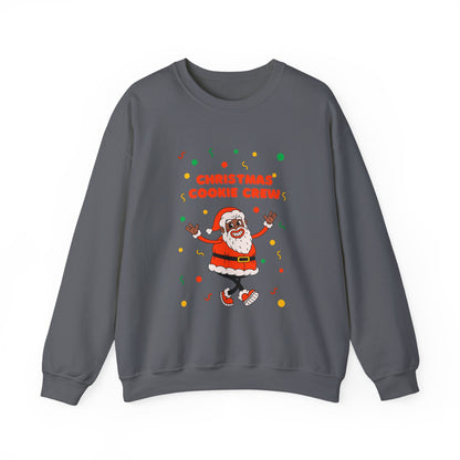 Christmas Cookie Crew Sweatshirt, Holiday Fashion, Festive Apparel, Cozy Crew, Gift for Bakers, Winter Wear