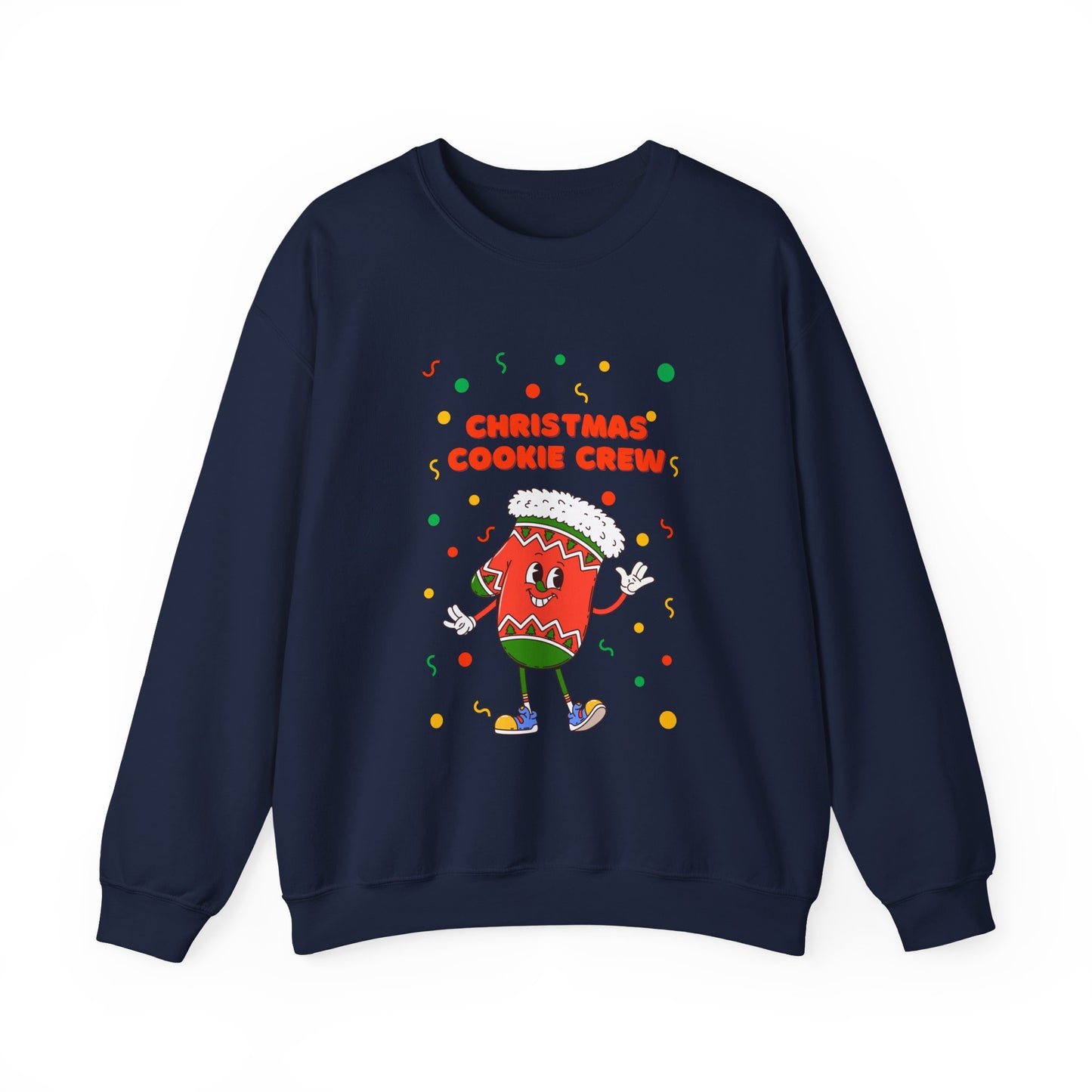 Copy of Christmas Cookie Crew Sweatshirt, Holiday Fashion, Festive Apparel, Cozy Crew, Gift for Bakers, Winter Wear