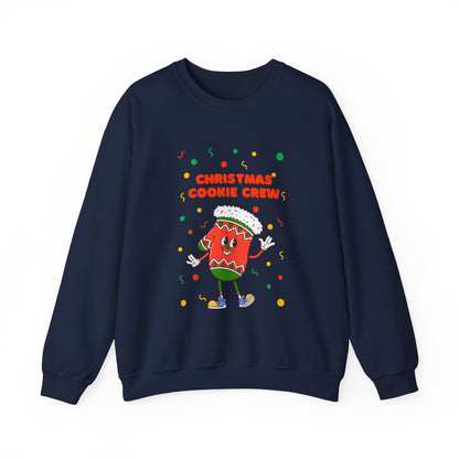 Copy of Christmas Cookie Crew Sweatshirt, Holiday Fashion, Festive Apparel, Cozy Crew, Gift for Bakers, Winter Wear