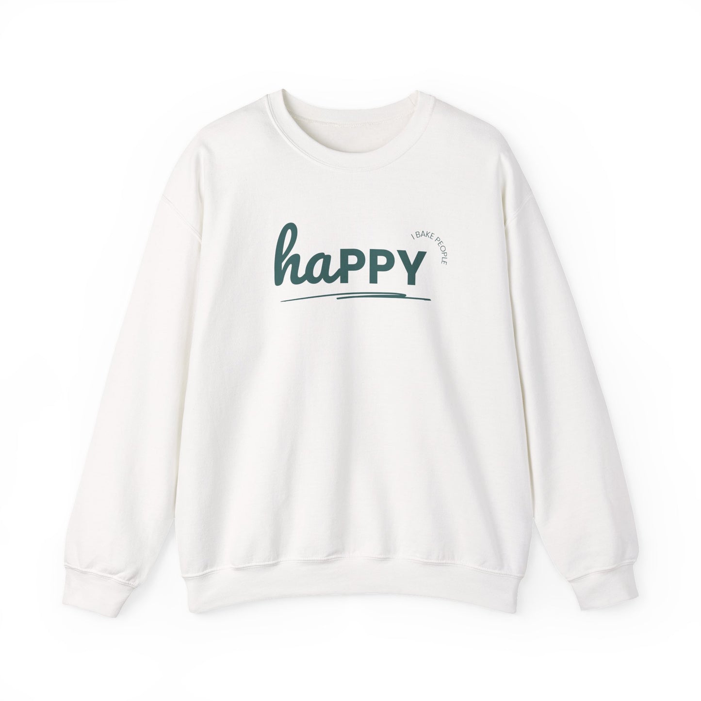 "I bake people happy' Baking Sweatshirt