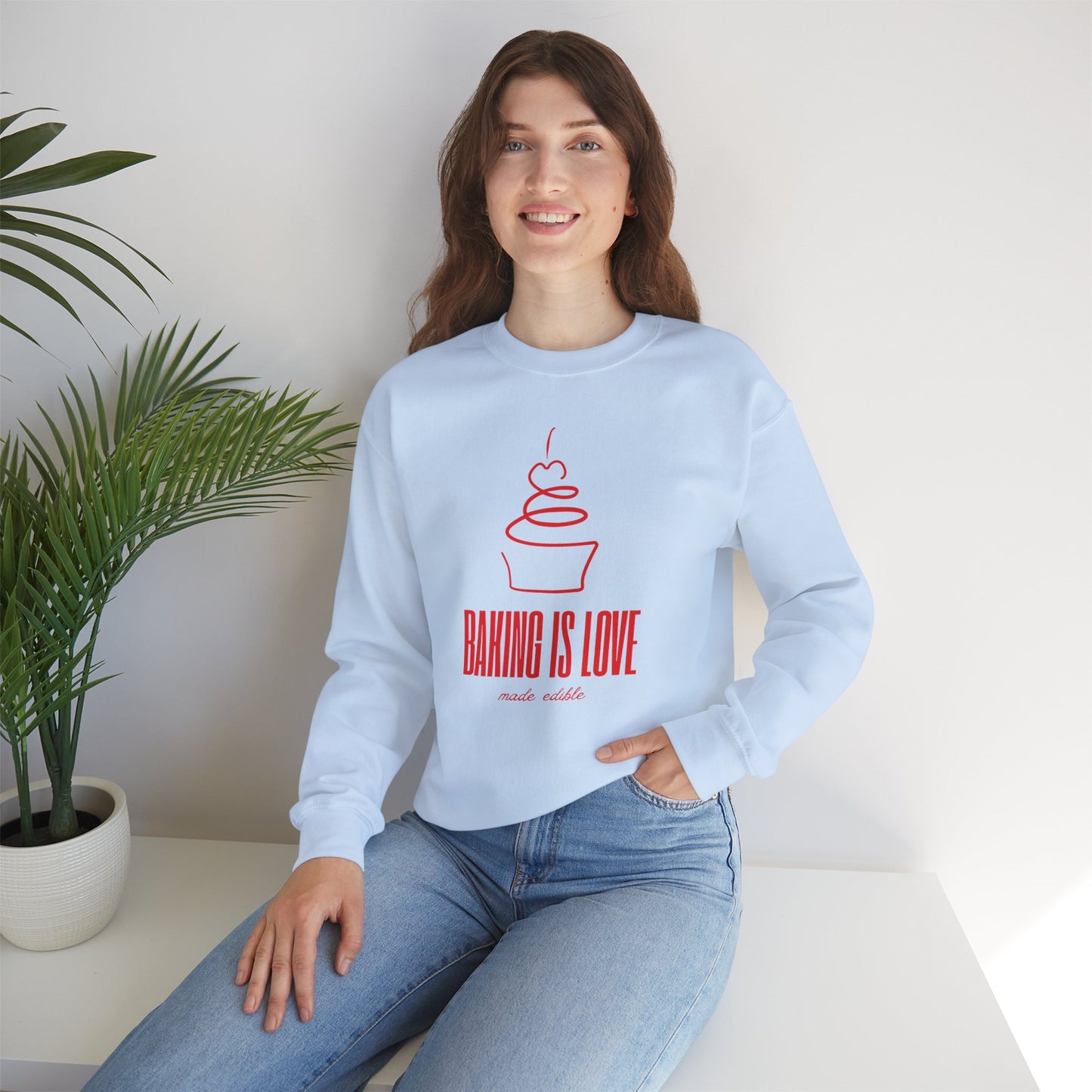Baking is Love Made Edible Sweatshirt