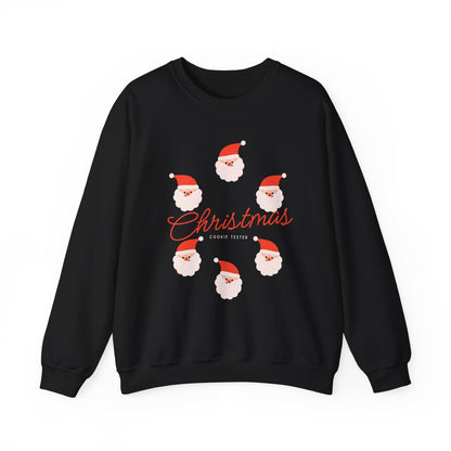 Christmas Cookie "TESTER" Sweatshirt - Santa Claus