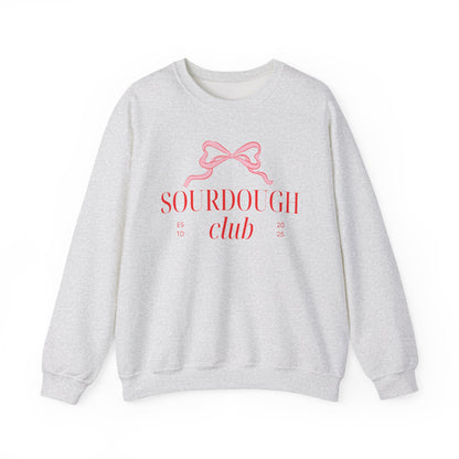 Sourdough Club Sweatshirt - Coquette Bow