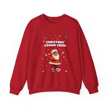 Christmas Cookie Crew Sweatshirt, Holiday Fashion, Festive Apparel, Cozy Crew, Gift for Bakers, Winter Wear