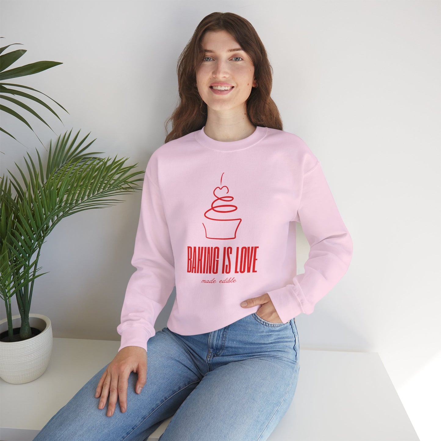 Baking is Love Made Edible Sweatshirt