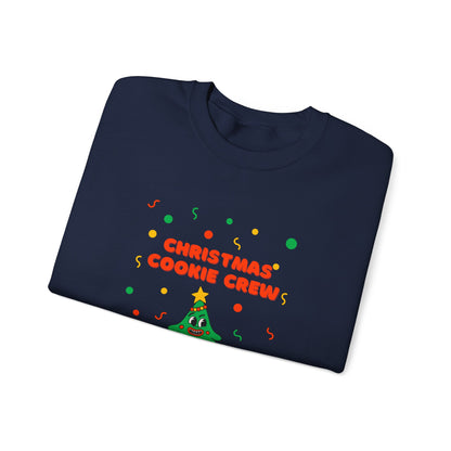 Copy of Christmas Cookie Crew Sweatshirt, Holiday Fashion, Festive Apparel, Cozy Crew, Gift for Bakers, Winter Wear