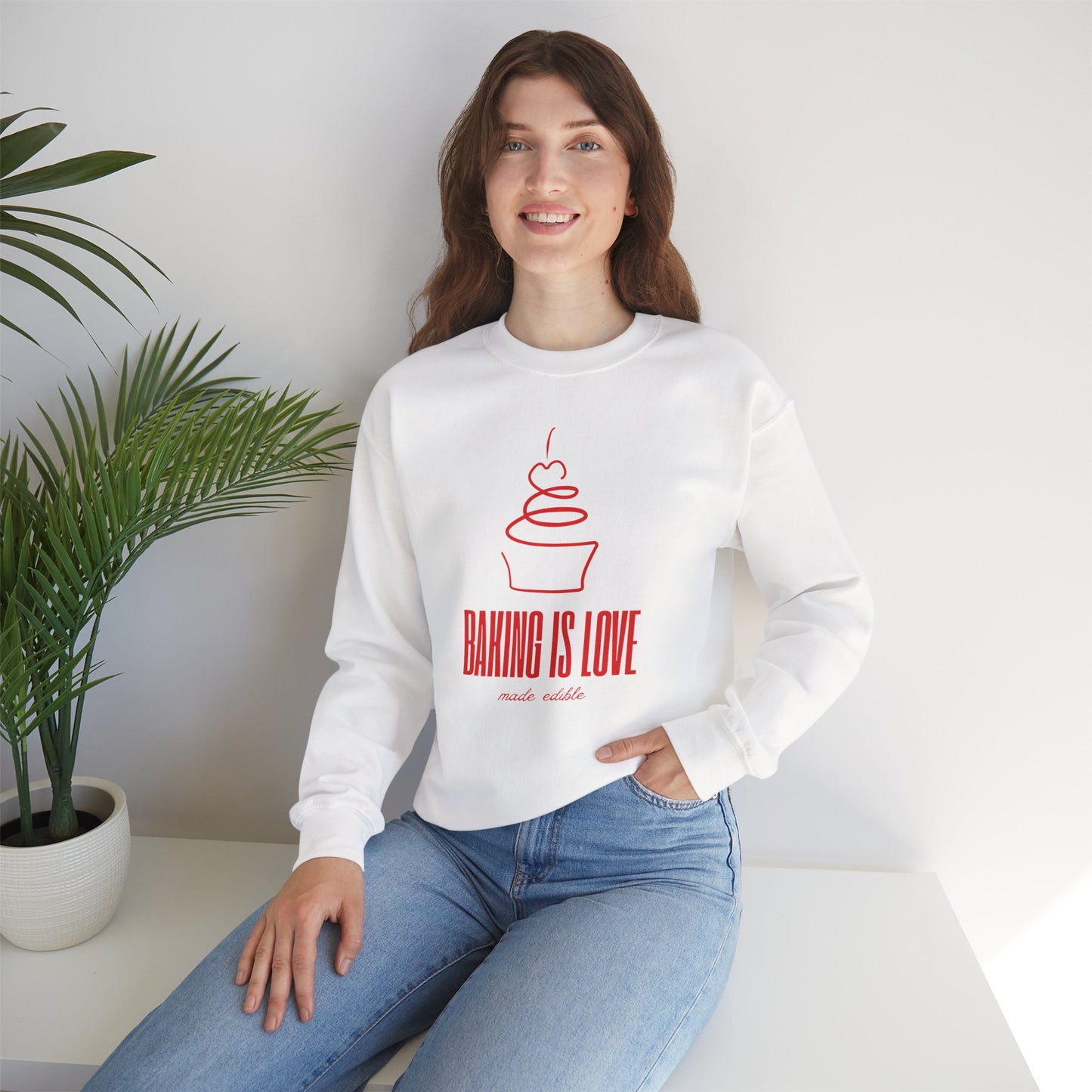 Baking is Love Made Edible Sweatshirt