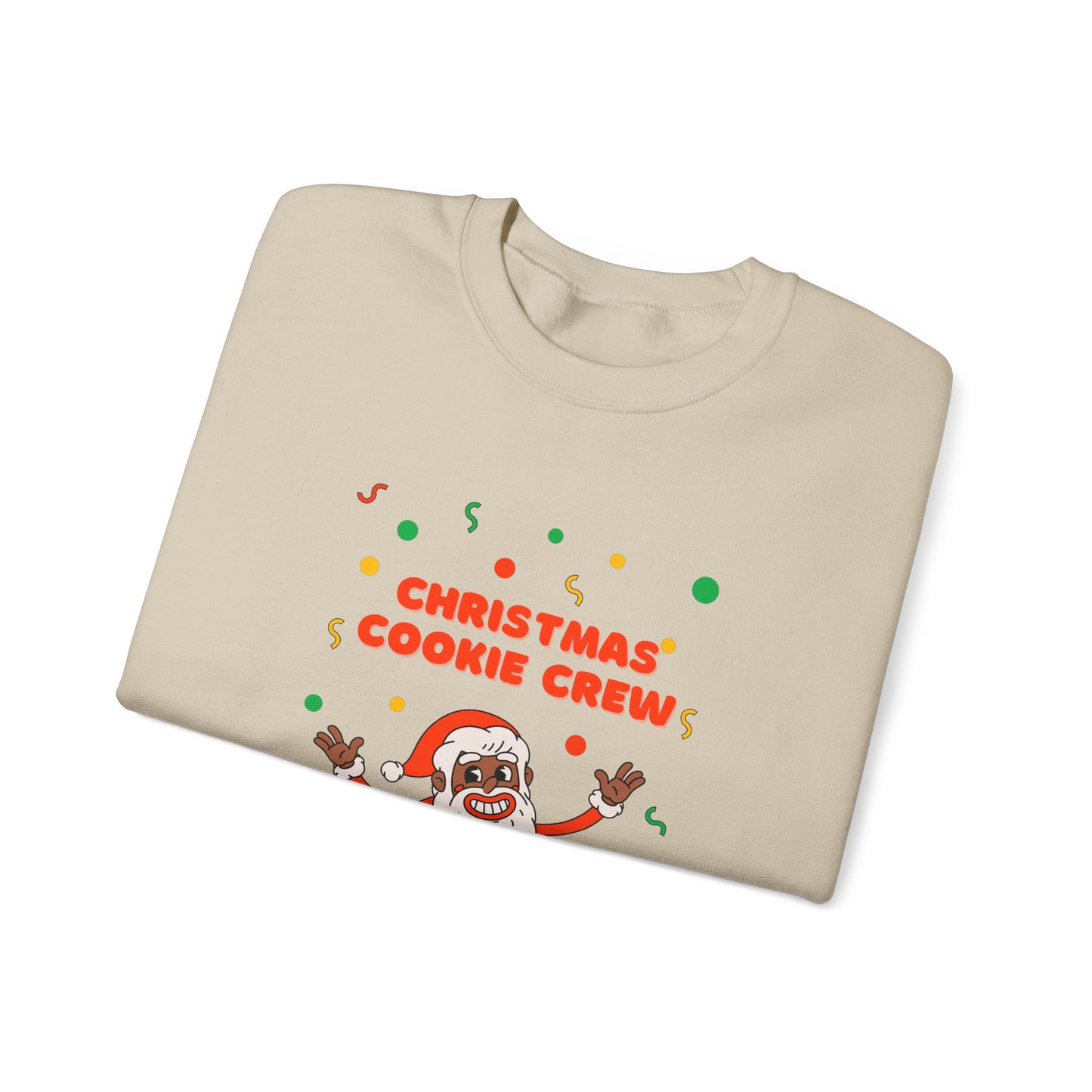 Copy of Christmas Cookie Crew Sweatshirt, Holiday Fashion, Festive Apparel, Cozy Crew, Gift for Bakers, Winter Wear