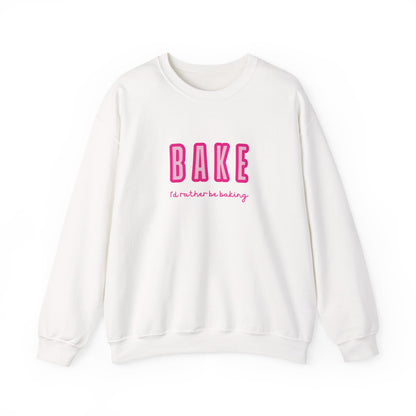 I'd Rather Be Baking' sweatshirt